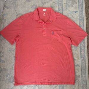 johnnie-O Vibrant Coral Polo Shirt
